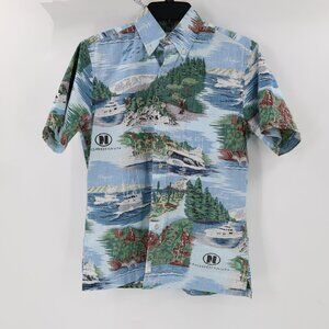 Reyn Spooner Shirt Mens 2XS Nordhavn Alaska dana point california Yachts Limited